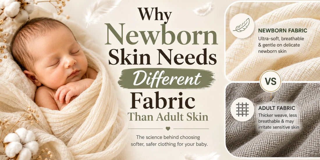 Why Newborn Skin Needs Different Fabric Than Adult Skin