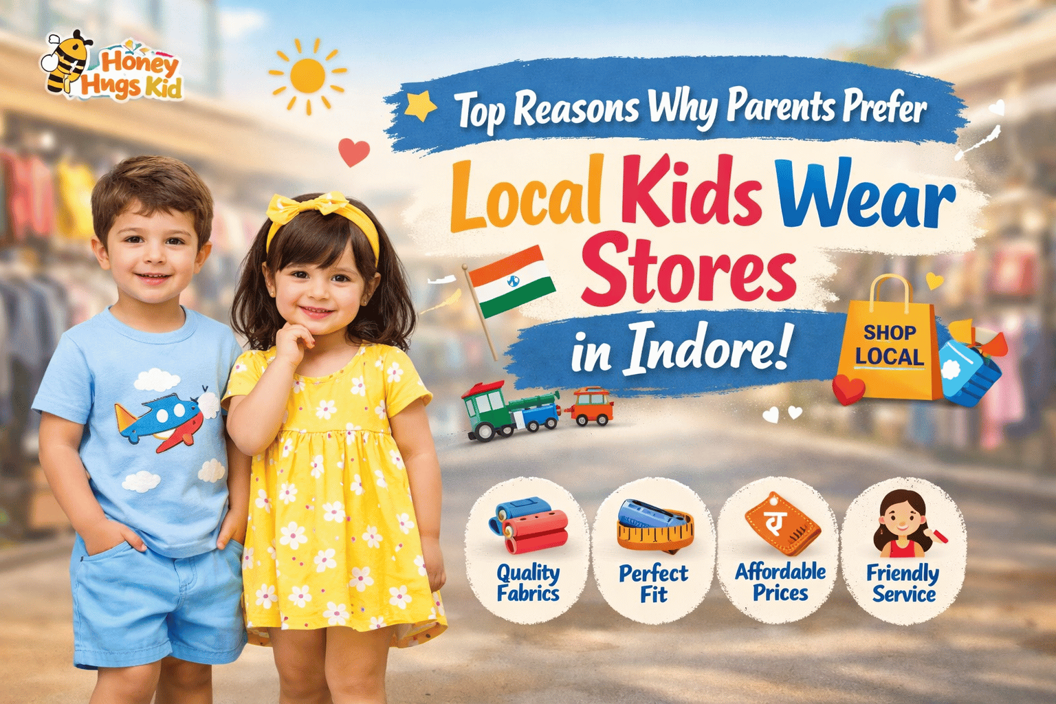 Top Reasons Why Parents Prefer Local Kids Wear Stores in Indore