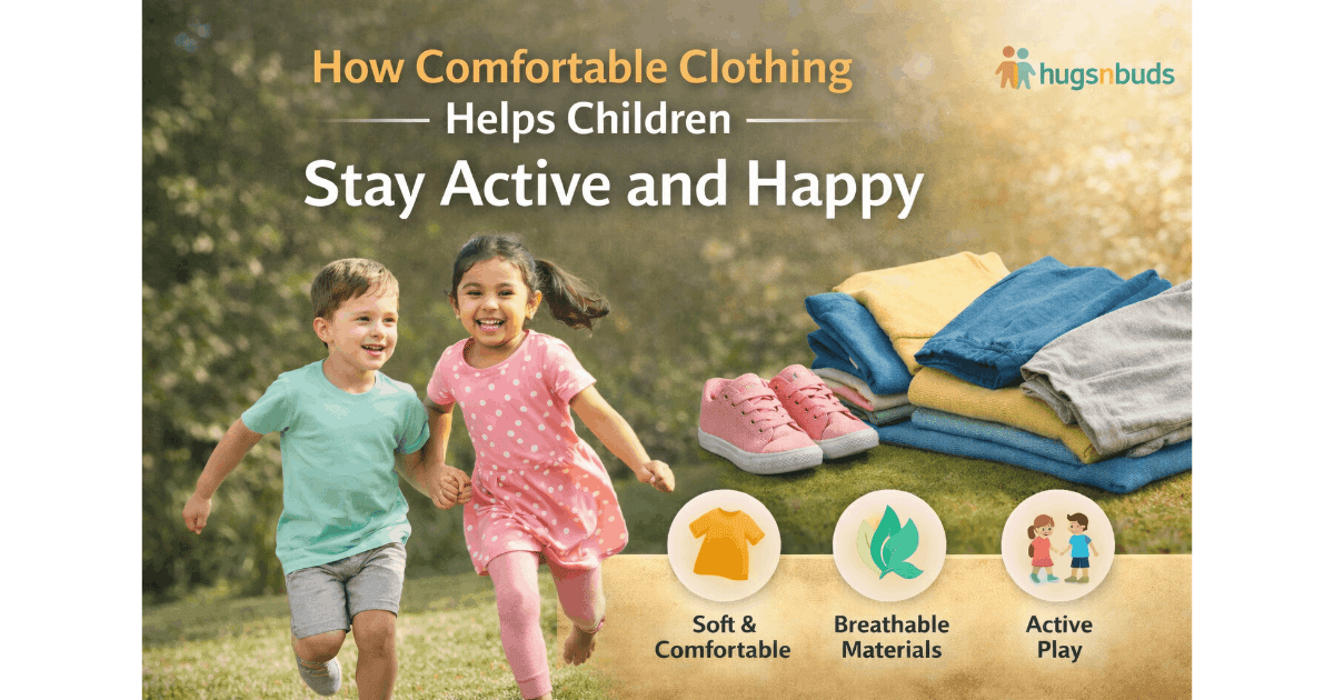 How Comfortable Clothing Helps Children Stay Active and Happy