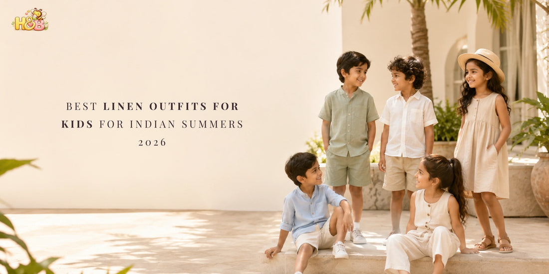 Best Linen Outfits for Kids for Indian Summers 2026