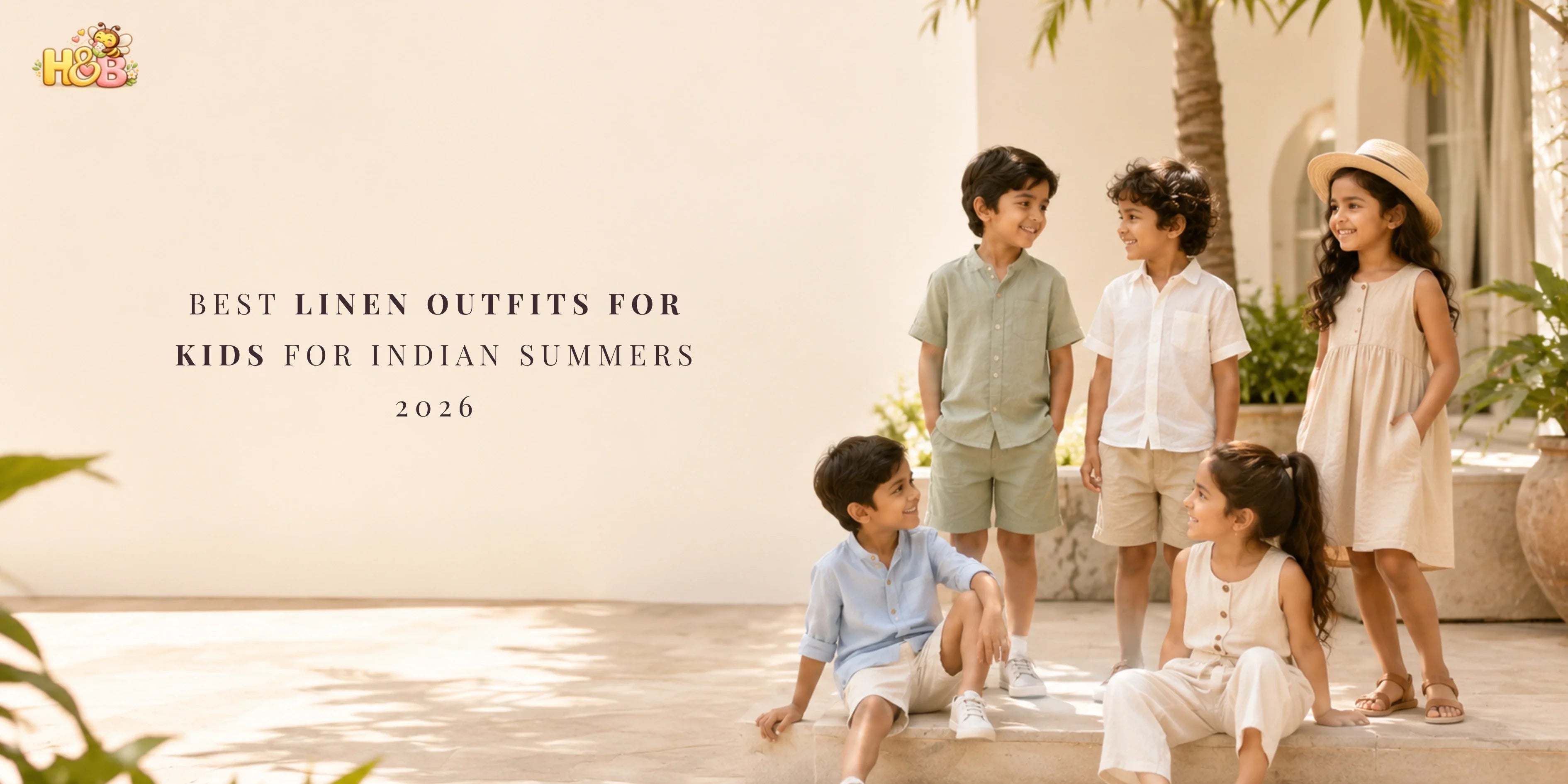 Best Linen Outfits for Kids for Indian Summers 2026