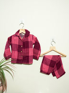 Muslin Top & Bottom Set for Kids