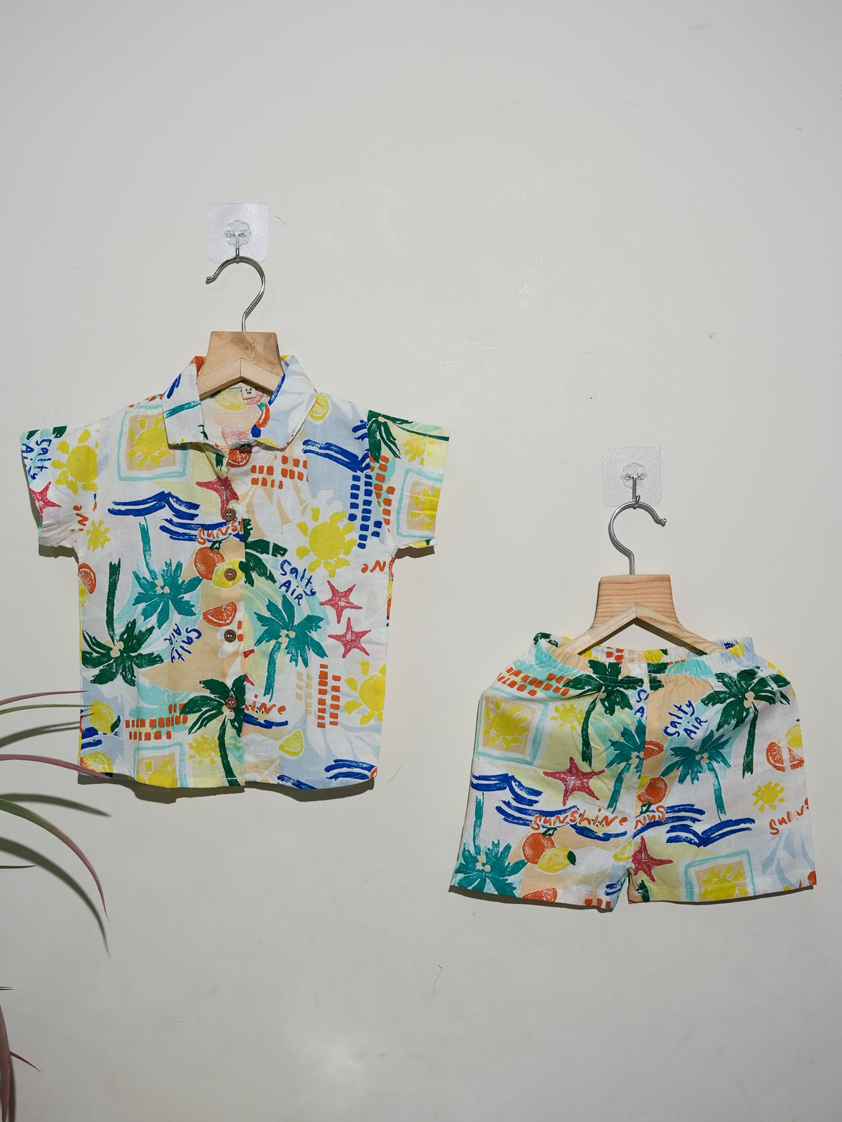 Cotton Top & Shorts Set for Kids
