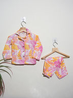 Muslin Top & Bottom Set for Kids