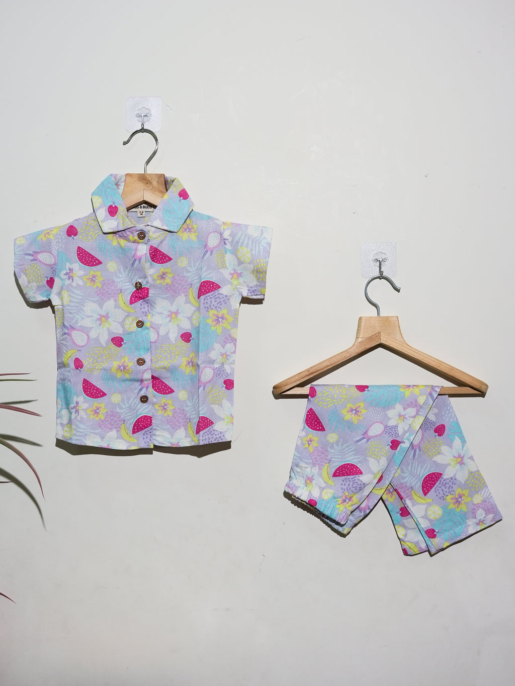 Linen Top & Bottom Set for Kids