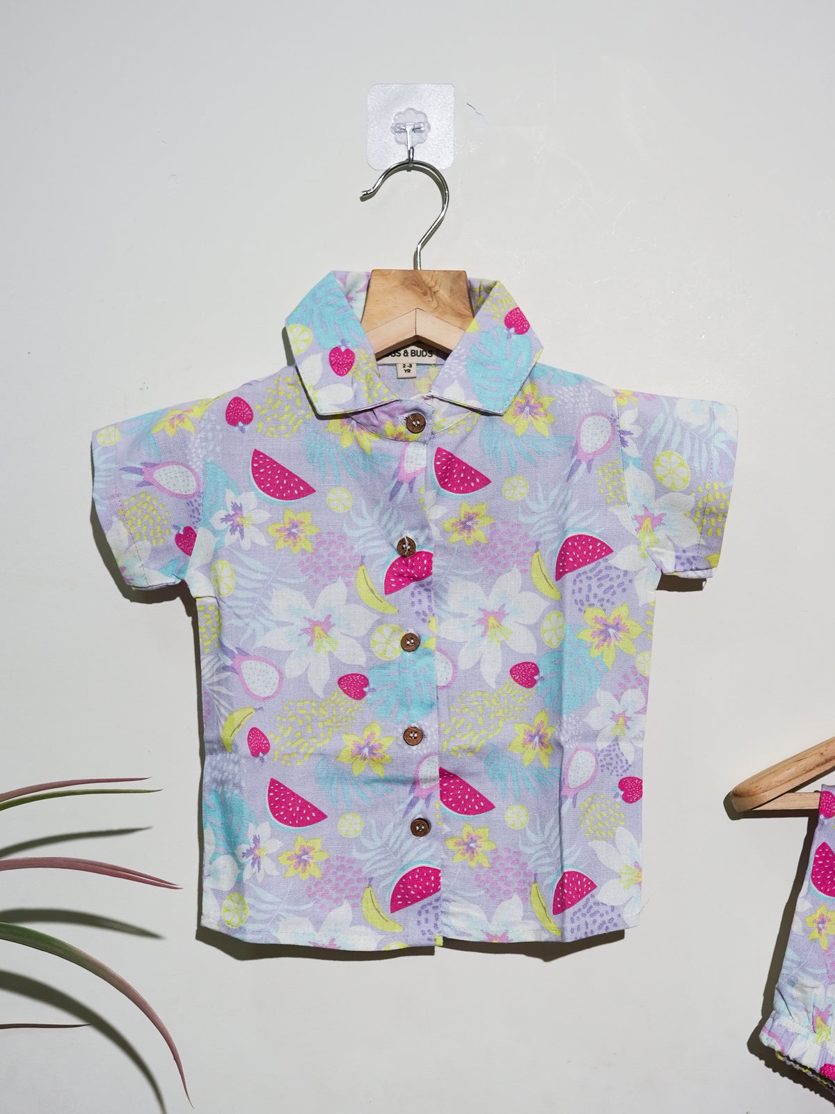 Linen Top & Bottom Set for Kids