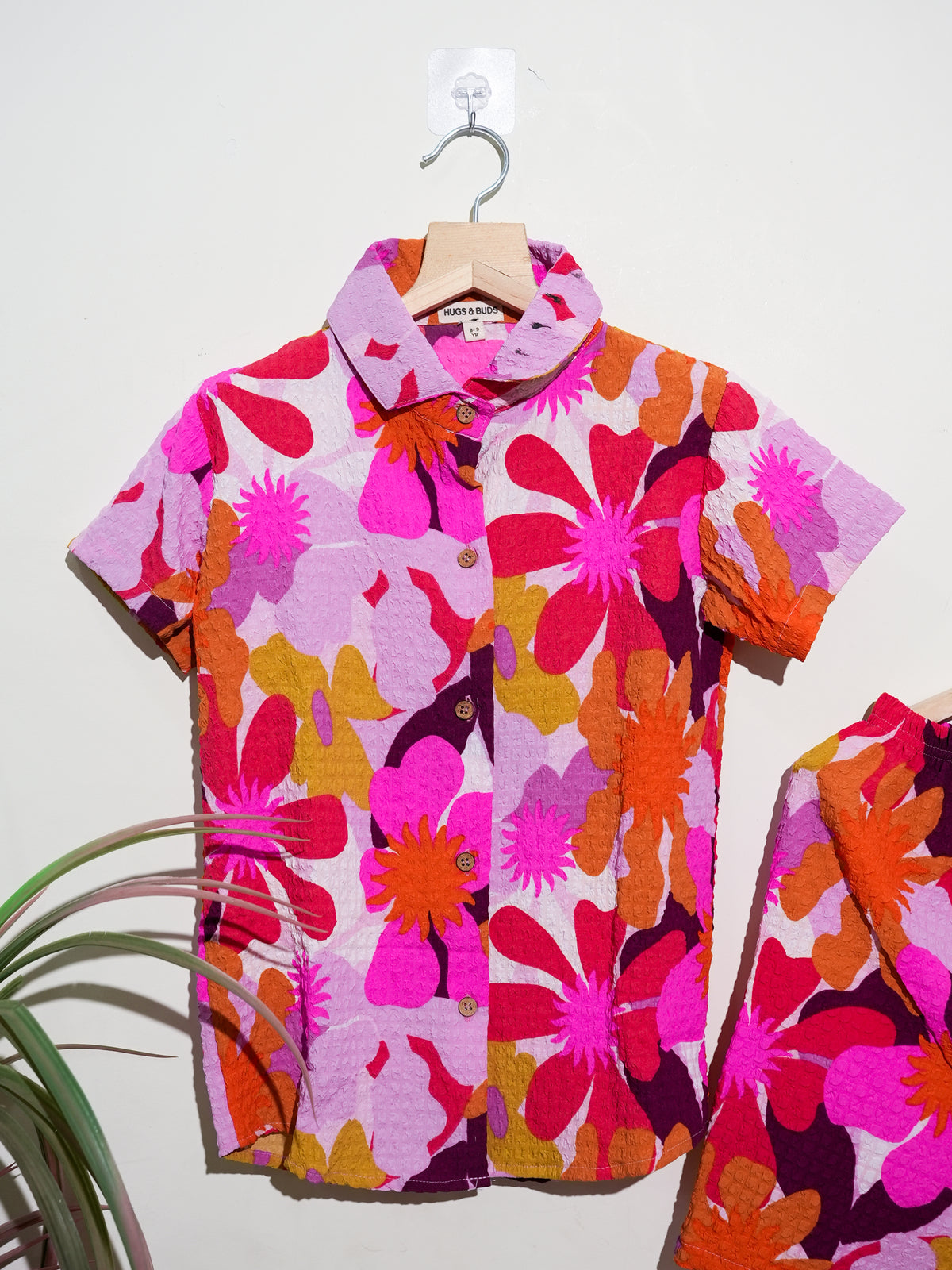Rayon cotton Top & Shorts Set for Kids