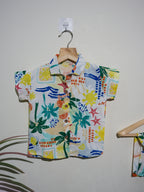 Cotton Top & Shorts Set for Kids