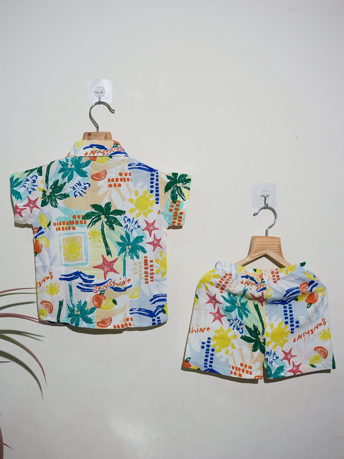 Cotton Top & Shorts Set for Kids
