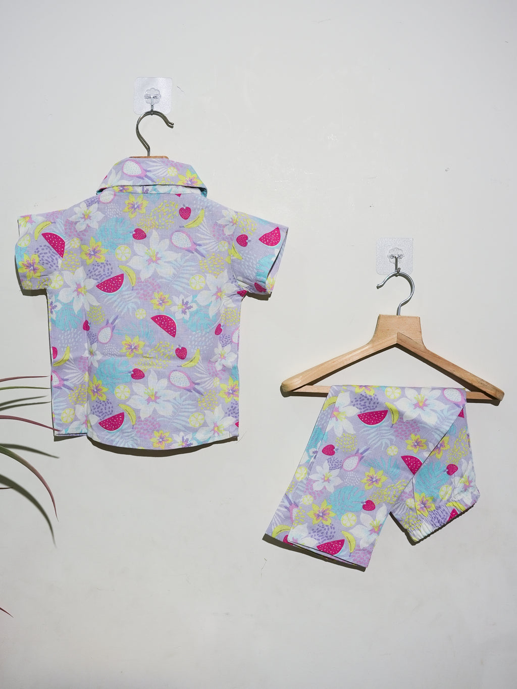 Linen Top & Bottom Set for Kids