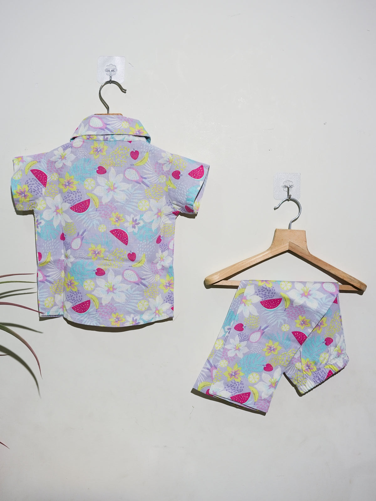 Linen Top & Bottom Set for Kids