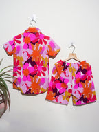 Rayon cotton Top & Shorts Set for Kids