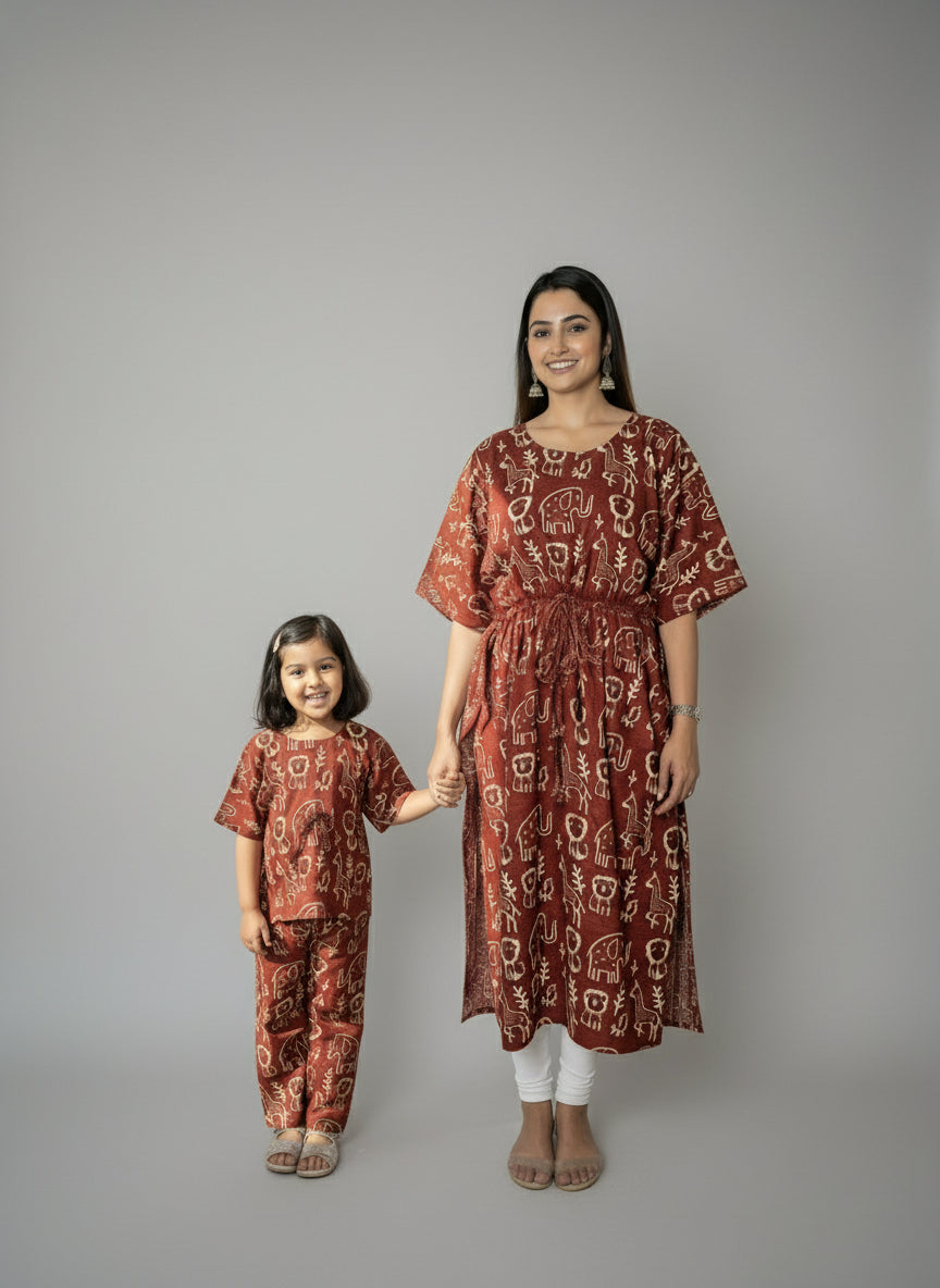 Red Cotton Charm Combo