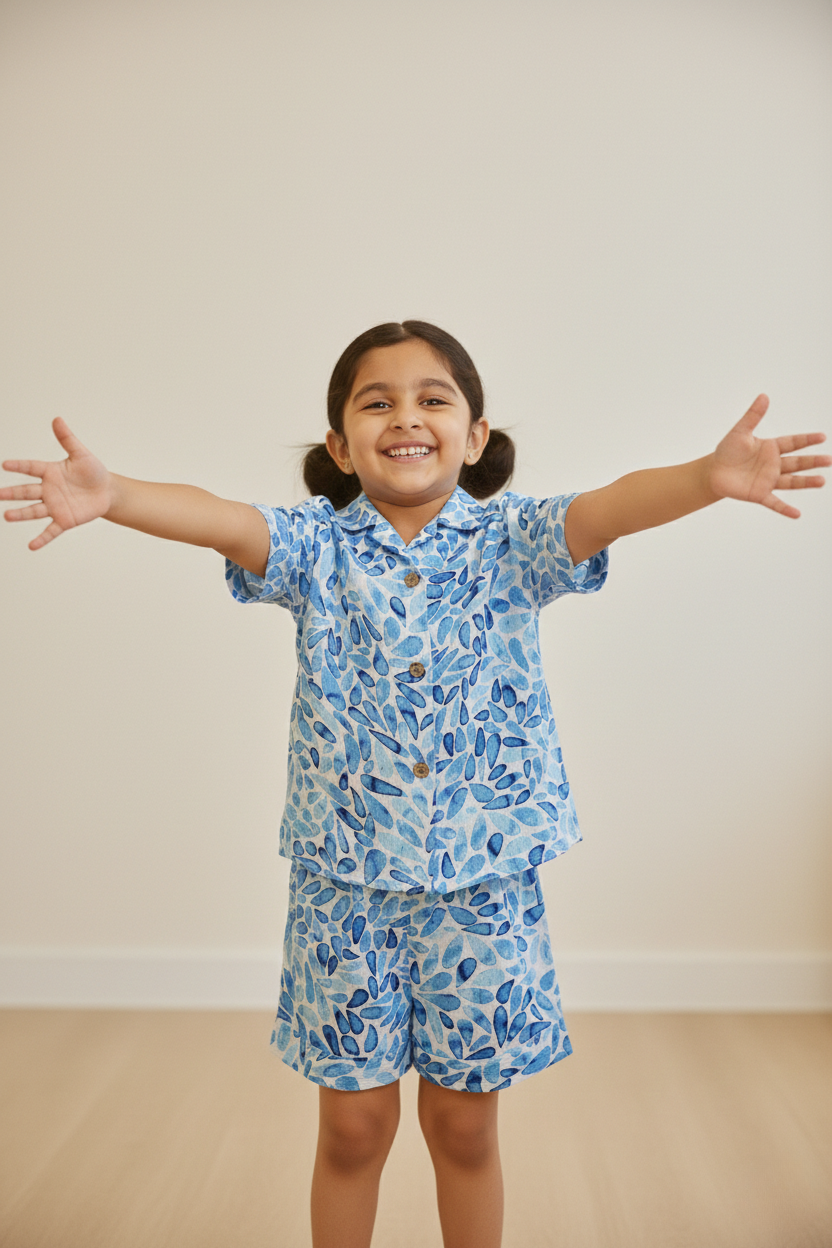 Rayon Nightwear Co-Ord Set