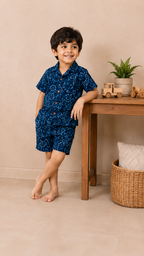 Linen Top & Bottom Set for Kids
